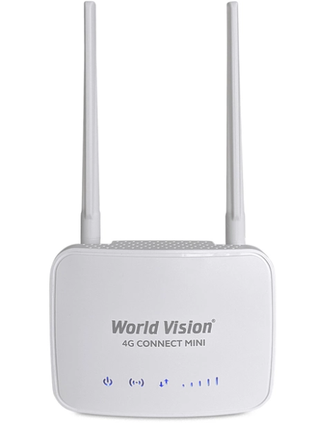 ОПТОМ 4G маршрутизатор с WiFi роутер World Vision 4G Connect Mini для подключения к интернету - фото 1 - id-p1859433089