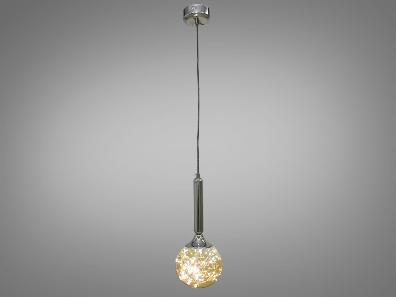 Універсальний підвіс "Bubbles" для артпросторів, колір хром, 6W D2101-1HR-LS, фото 1
