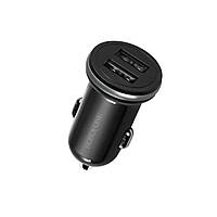 Автомобильное зарядное устройство BOROFONE BZ5 CarPal, in-car charger with dual USB ports, 2.1A, цвет черный