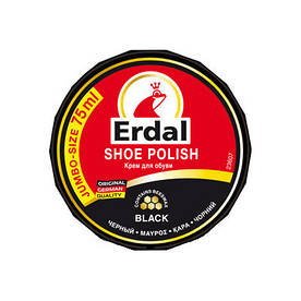 Крем для взуття чорний 75 мл Shoe Polish Erdal 4001499160707