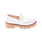 Туфлі жіночі Guero білі натуральна шкіра, 37, фото 3