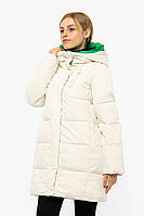 Женская куртка цвет молочный ЦБ-00195660