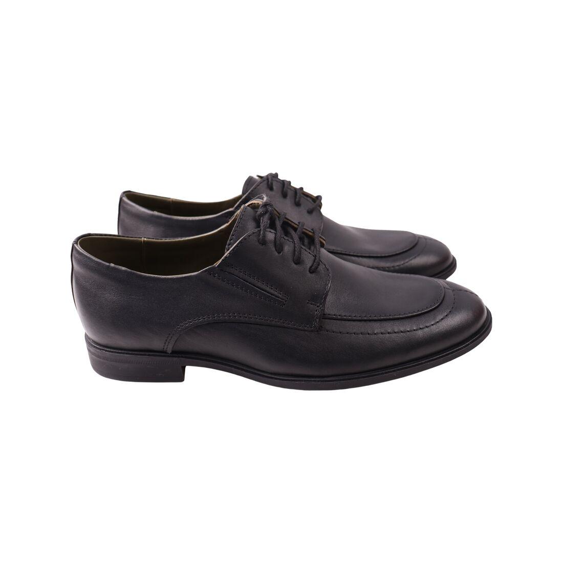 Туфлі чоловічі Vadrus чорні натуральна шкіра, 45, фото 1