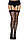 Панчохи еротичні Leg Avenue Heart net thigh highs 1/2/3 Чорний ( SO7909 ), фото 4