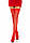 Еротичні панчохи Leg Avenue Fishnet Thigh Highs With Bow 1/2/3 Червоний ( SO7971 ), фото 4