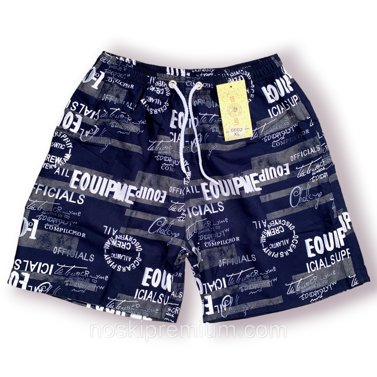 Шорти чоловічі Black Cyclone Est. 1971, розміри M-3XL, сині, 0002, фото 1