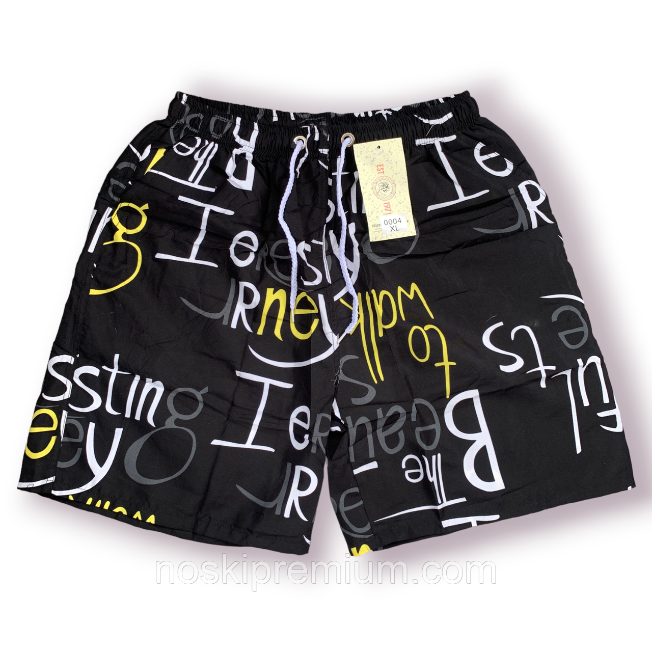 Шорти чоловічі Black Cyclone Est. 1971, розміри M-3XL, чорні, 0004, фото 1