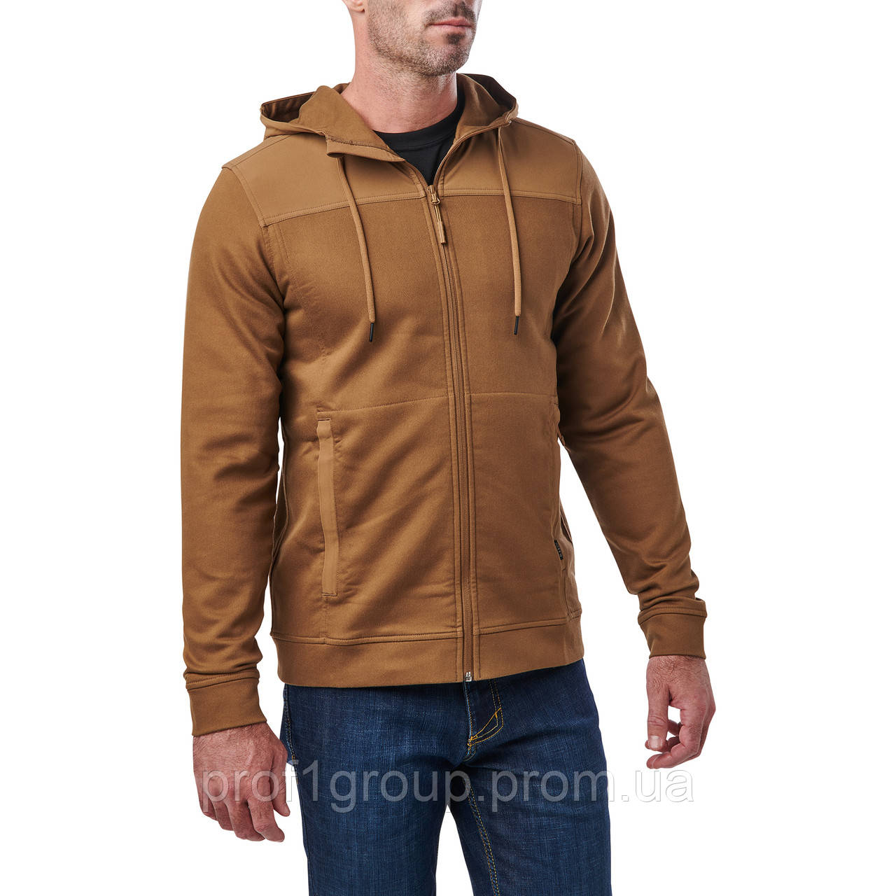 Реглан з капюшоном 5.11 Tactical Plummet Jacket Battle Brown L