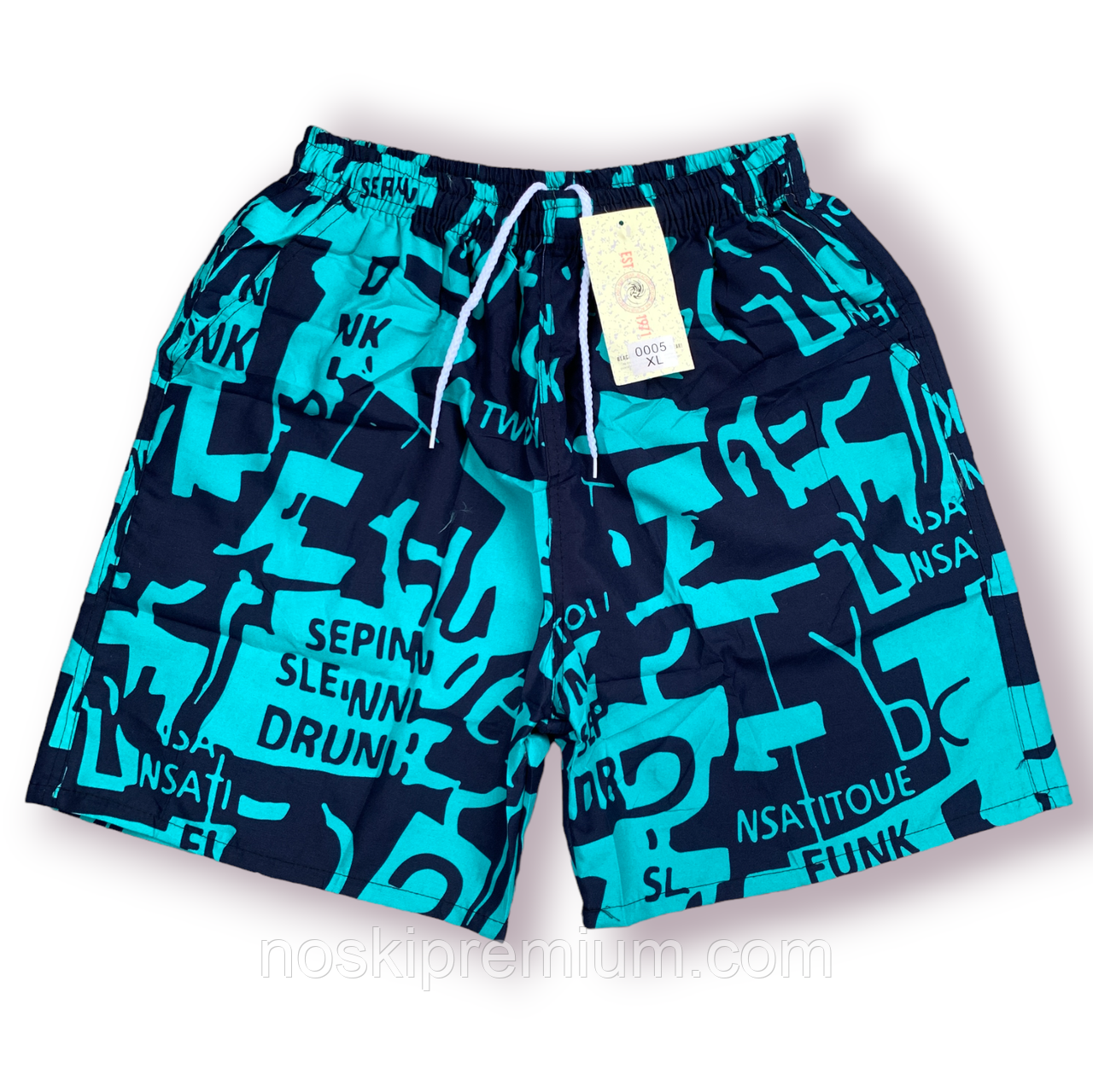 Шорти чоловічі Black Cyclone Est. 1971, розміри M-3XL, сині, 0005, фото 1