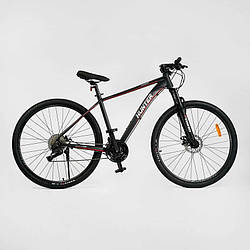 Велосипед Спортивний Corso "Hunter" 29" HT-29258 (1) рама алюмінієва 19", обладнання L-TWOO-A5, 27 швидкості, зібраний на 75