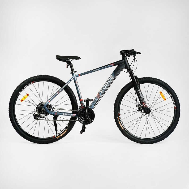 Велосипед Спортивний Corso "X-Force" 29" XR-29047 (1) рама алюмінієва 19", обладнання Shimano Altus, 24 швидкості, вилка MOMA,