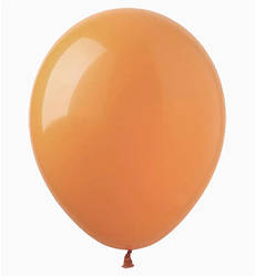 Повітряні кулі Balonevi (30 см) 10 шт, Туреччина, колір - карамель (пастель)
