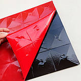 Самоклеюча алюмінієва плитка Мідна зі стразами 300х300х3мм, фото 6