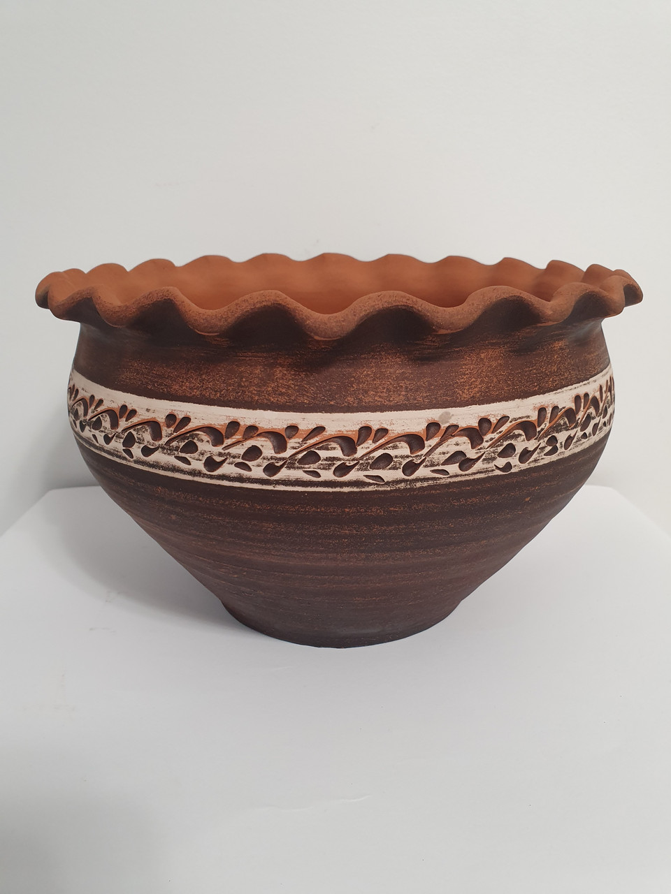 Купить Макитра для мака, глиняная (из красной глины), 4 л., цена 379 ...