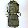 Рюкзак тактичний на 45л (50х30х20 см) M07, Оливковий / Військовий рюкзак / Армійський рюкзак, фото 2