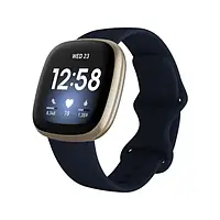 Смарт-часы Fitbit Versa 3 Gold Aluminium Midnight (FB511GLNV)