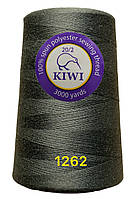 Нитки швейні KIWI №20/2 армовані, особливо міцні 3000 ярдів №1262