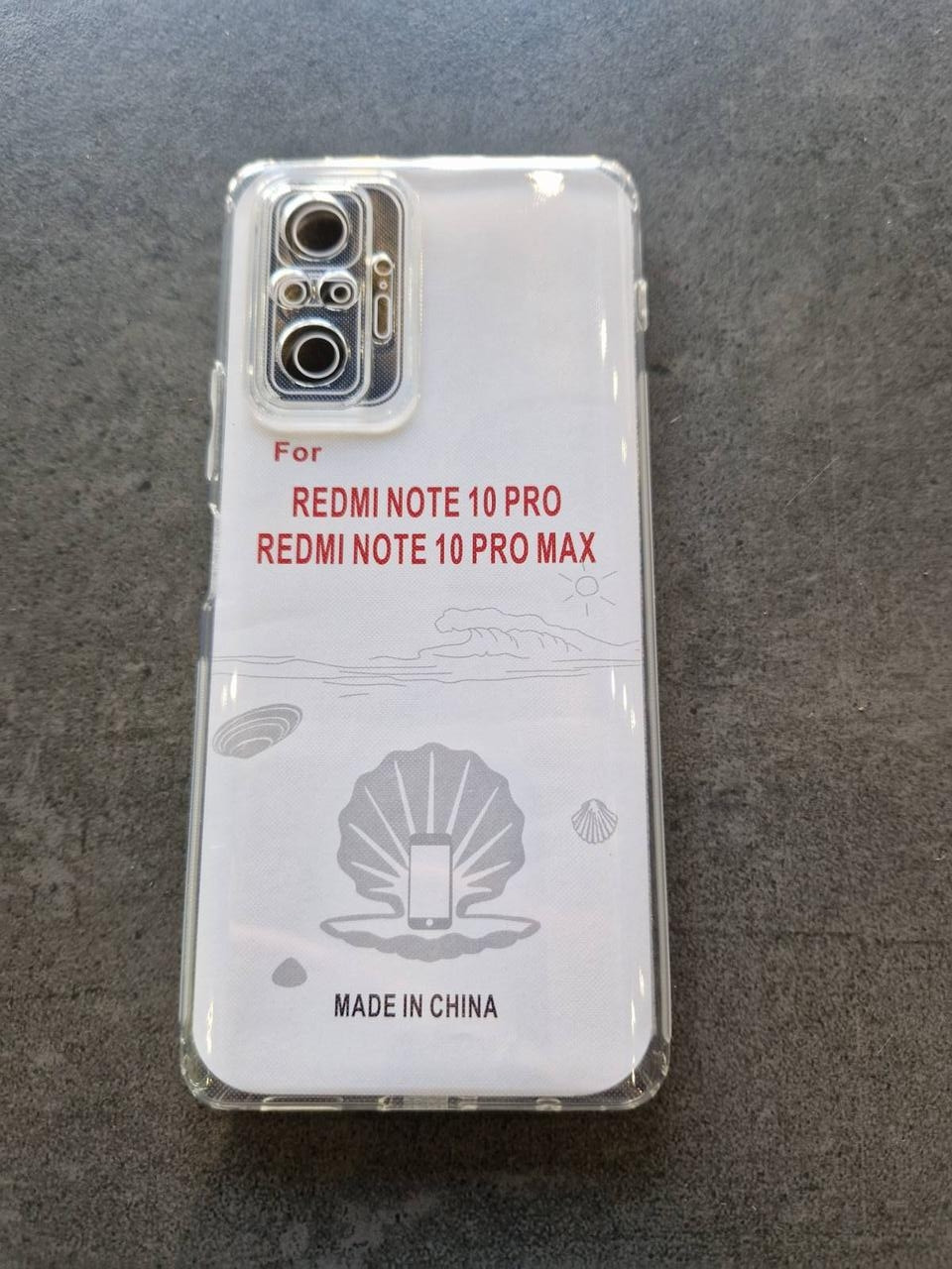 Чохол Xiaomi Redmi note 10 Pro / Note 10 pro max прозрачний