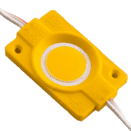 Светодиодный модуль COB 2.4Wкруглий YELLOW, 12V, IP65 желтый