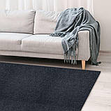 Самоклеюча плитка під ковролін темно-сіра 600х600х4мм, фото 9