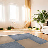 Самоклеюча плитка під ковролін сіра 600х600х4мм, фото 9