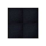 Самоклеюча плитка під ковролін чорна 600х600х4мм, фото 7