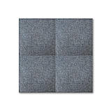 Самоклеюча плитка під ковролін сіра 600х600х4мм, фото 7