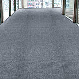 Самоклеюча плитка під ковролін сіра 600х600х4мм, фото 10