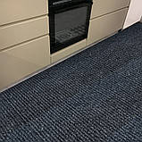 Самоклеюча плитка під ковролін темно-сіра 300х300х4мм, фото 10