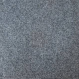 Самоклеюча плитка під ковролін сіра 300х300х4мм, фото 3