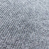 Самоклеюча плитка під ковролін сіра 300х300х4мм, фото 4