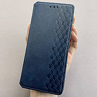Чехол-книга для Samsung Galaxy M33 5G (M336B) кожаная книжка c подставкой на самсунг м33 5г синяя rhm