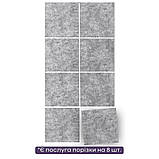 Декоративна ПВХ плита попелястий мармур 1,22х2,44мх3мм, фото 6