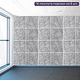 Декоративна ПВХ плита попелястий мармур 1,22х2,44мх3мм, фото 8