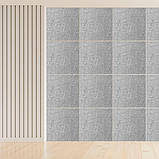 Настінна ПВХ плита металік мармур 600х600х3мм, фото 6