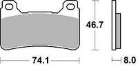 Тормозные колодки BRAKING 899CM66