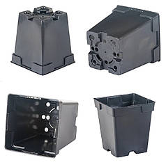 Горщик 1 л квадратний 11x11x12 см S1A Donkwiat