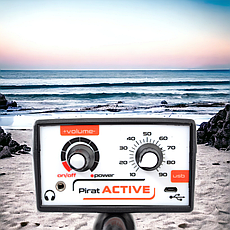 Металошукач Pirat Active (Пірат Актів) - Li-ion батарея + USB заряд. Гарантія 1 рік., фото 2