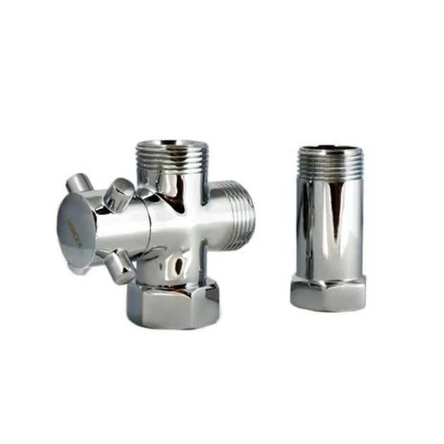 Вентиль хром 520 3/4 Х3/4 X3/4 KP CZECH