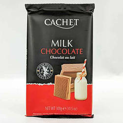 Бельгійський молочний шоколад Cachet Milk Chocolate 300 грам