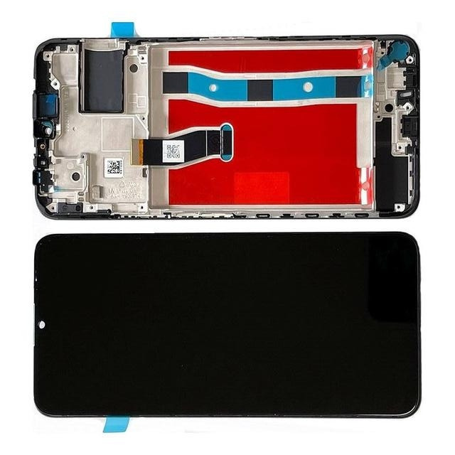 Дисплей Huawei Nova Y70 модуль в зборі з тачскріном і рамкою, чорний, Original PRC