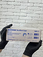 Шапочки одноразові білі, 100 шт