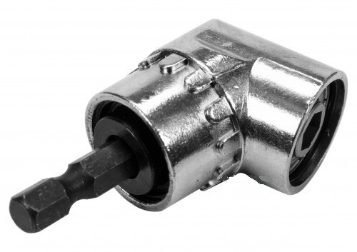Тримач-адаптер кутовий YATO : HEX - 1/4", L= 37 мм, F=12 Нм, під кутом 105°