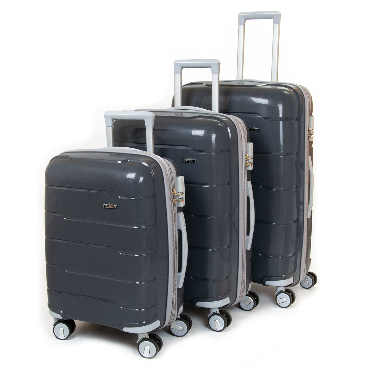 Дорожня валіза 31 ABS-пластик 810 dark-grey