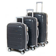 Дорожный чемодан 31 ABS-пластик 810 dark-grey