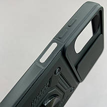 Чохол для Motorola G22 протиударний із шторкою чохол на телефон моторола г22 чорний CRT, фото 3