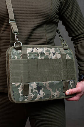 Чохол для планшета тактичний УКР ПІКСЕЛЬ NEXT MAX-SV 11 дюймів — 4118, фото 2