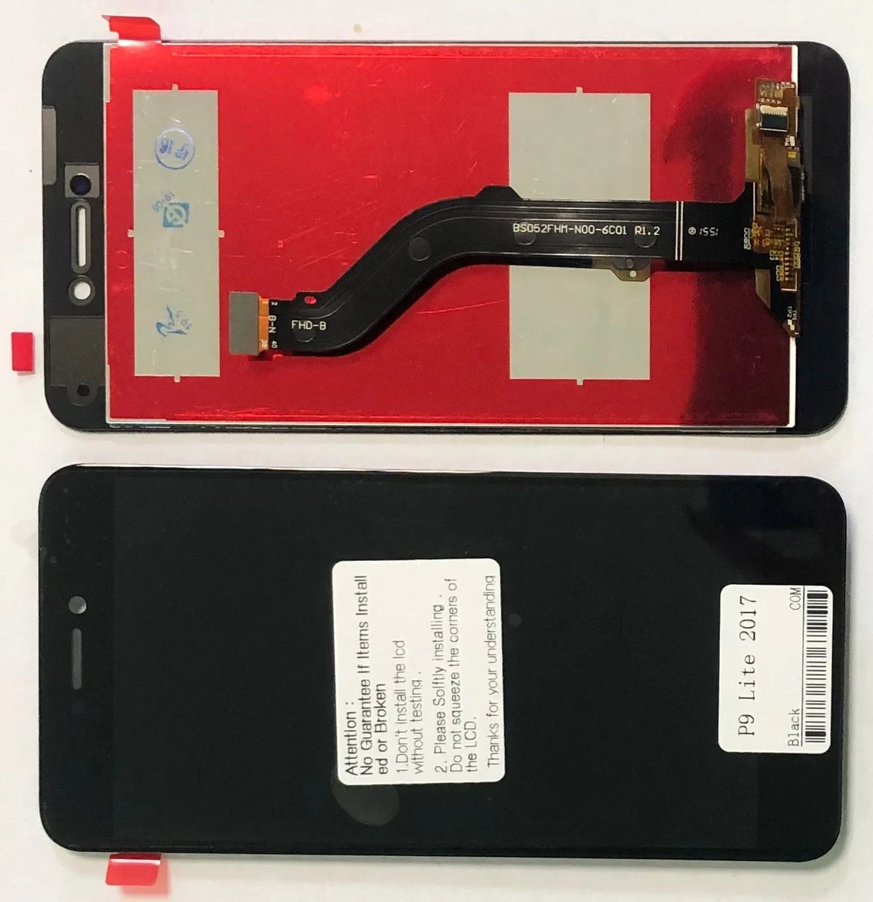 Дисплей Huawei P8 Lite модуль в зборі з тачскріном, чорний, Original PRC