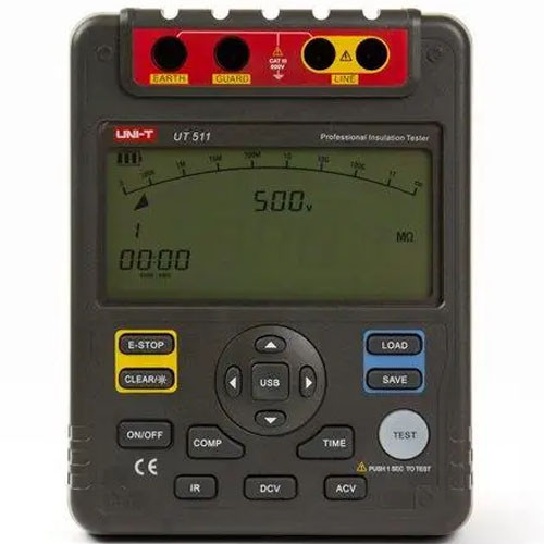 Вимірювач опору ізоляції (мегаометр) UT-511 UNI-T, UT511