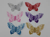 Бабочка на магните для декора штор Бабочки магниты на холодильник 18*12 cm набор 12 штук